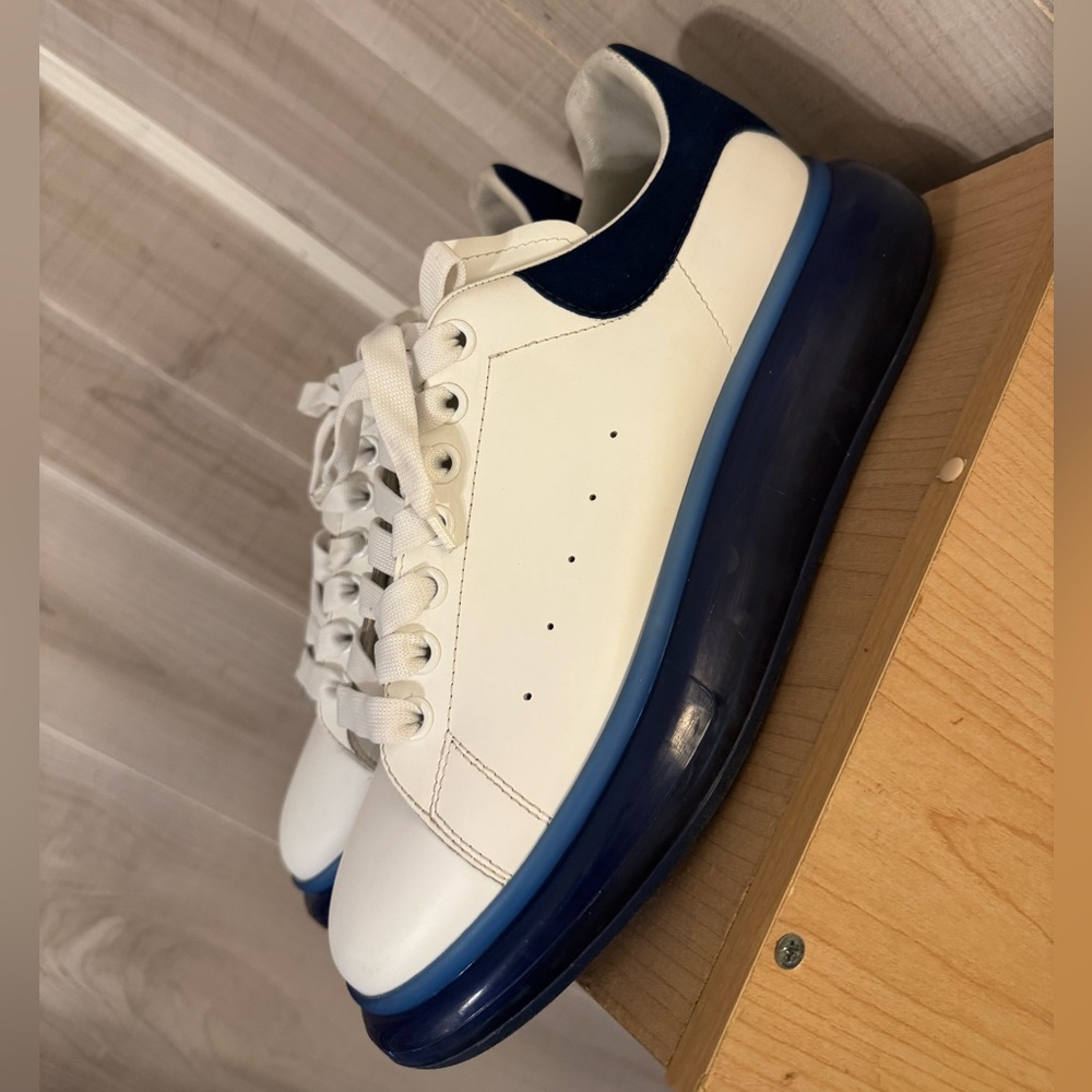 Alexander McQueen Blue Sole Shoes Size 10 Men’s US